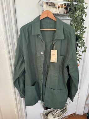 Muji women’s  Green Utility Jacket